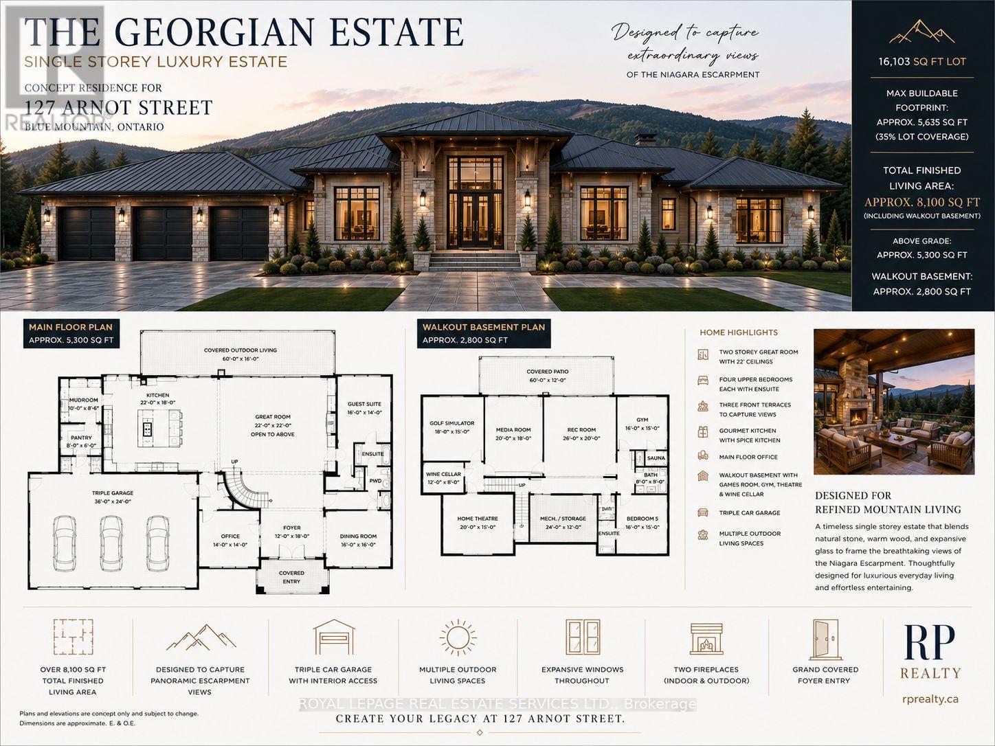 Single Storey example of what can be built
