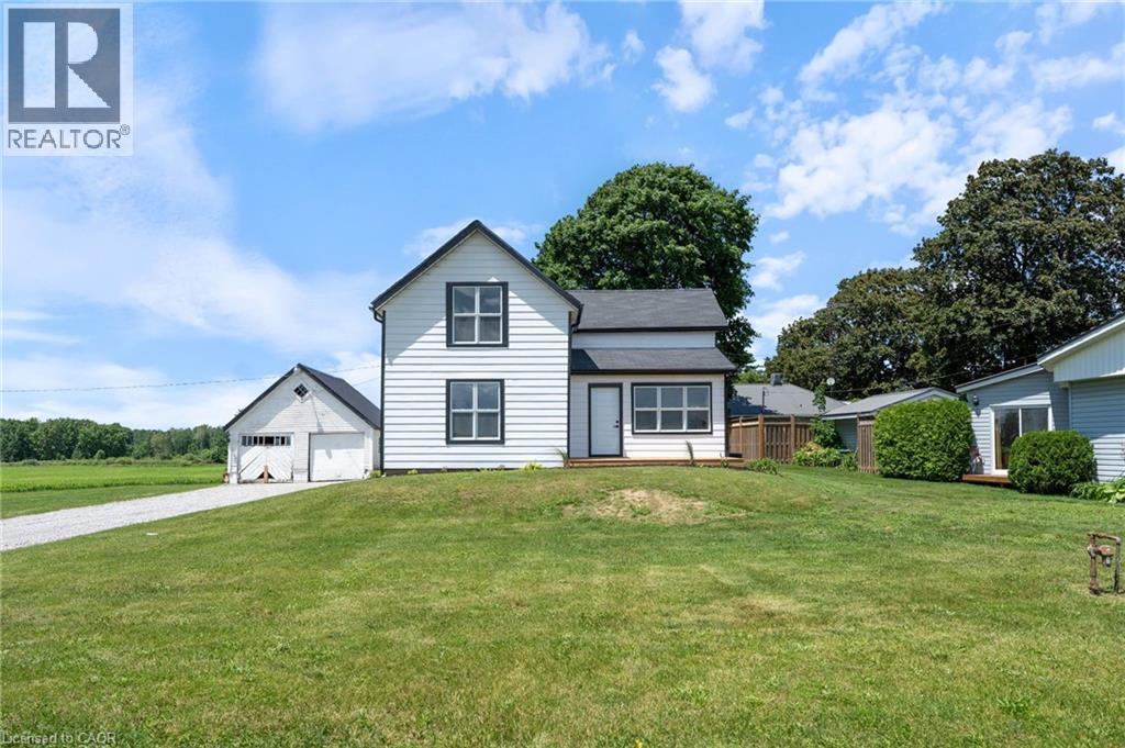 Two-story farmhouse