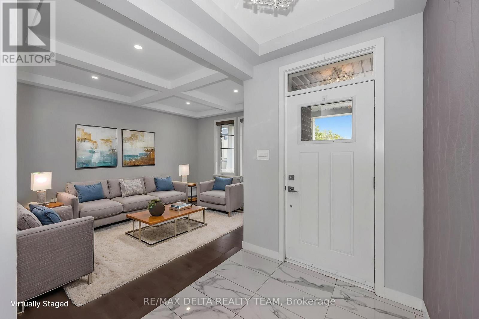 Virtually Staged-Living Room