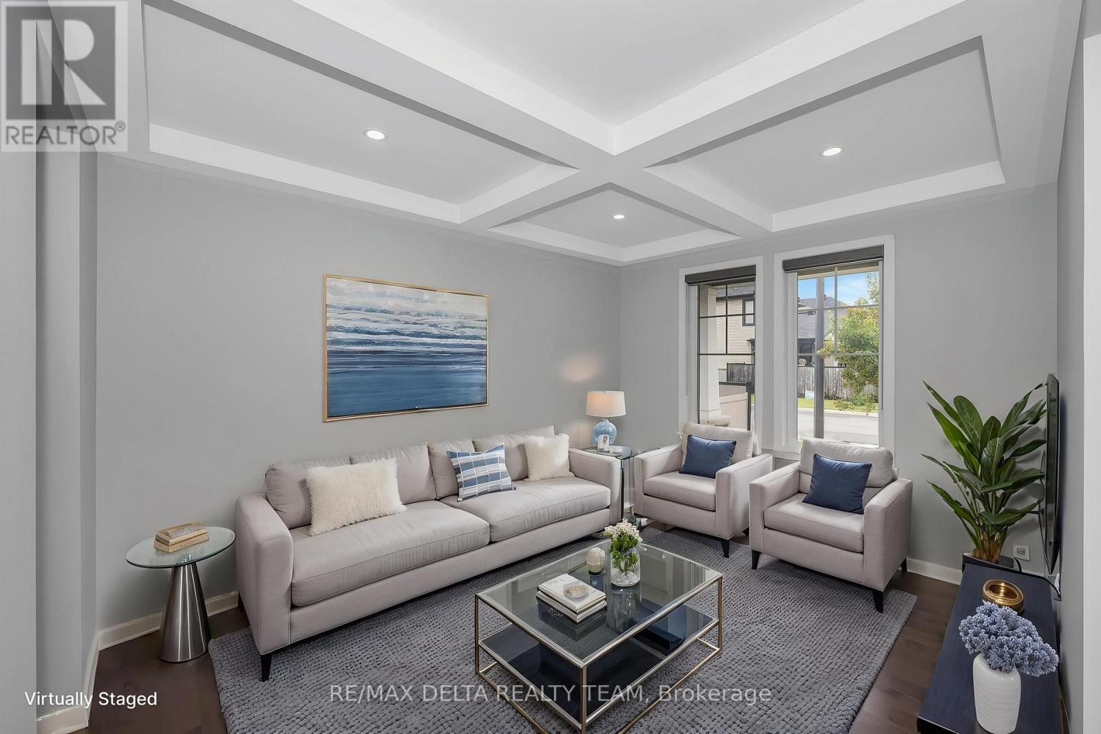 Virtually Staged-Living Room