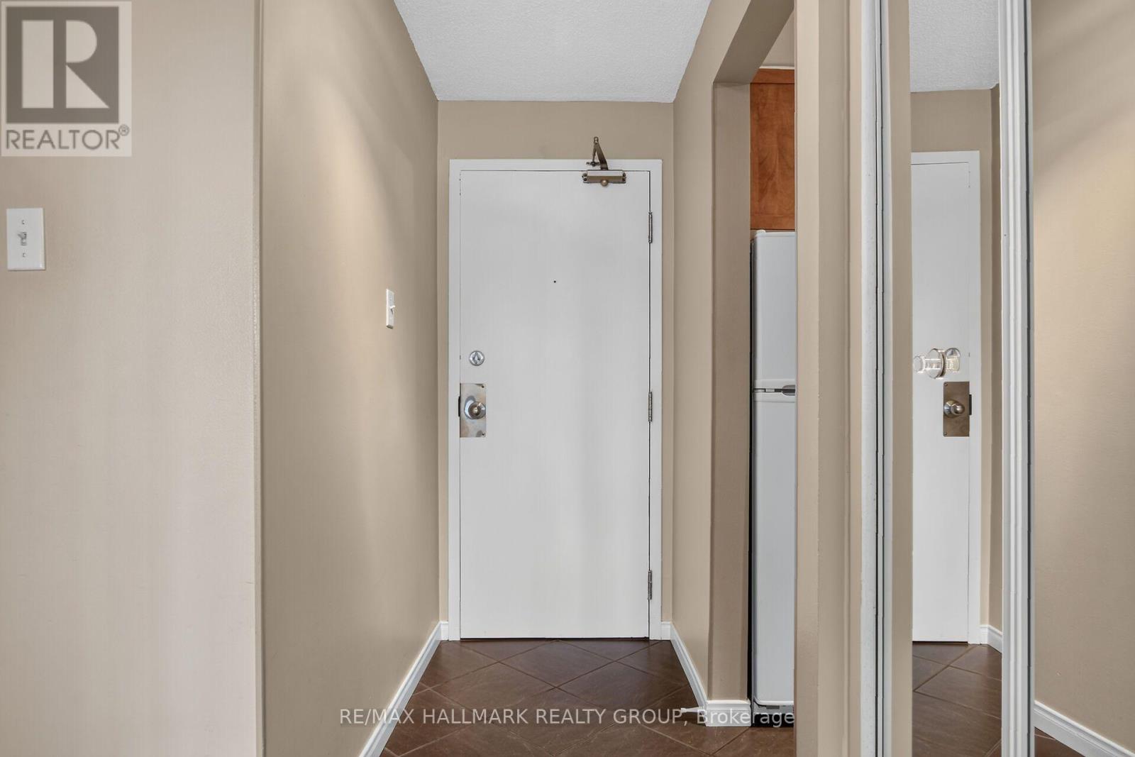 Foyer with closet space