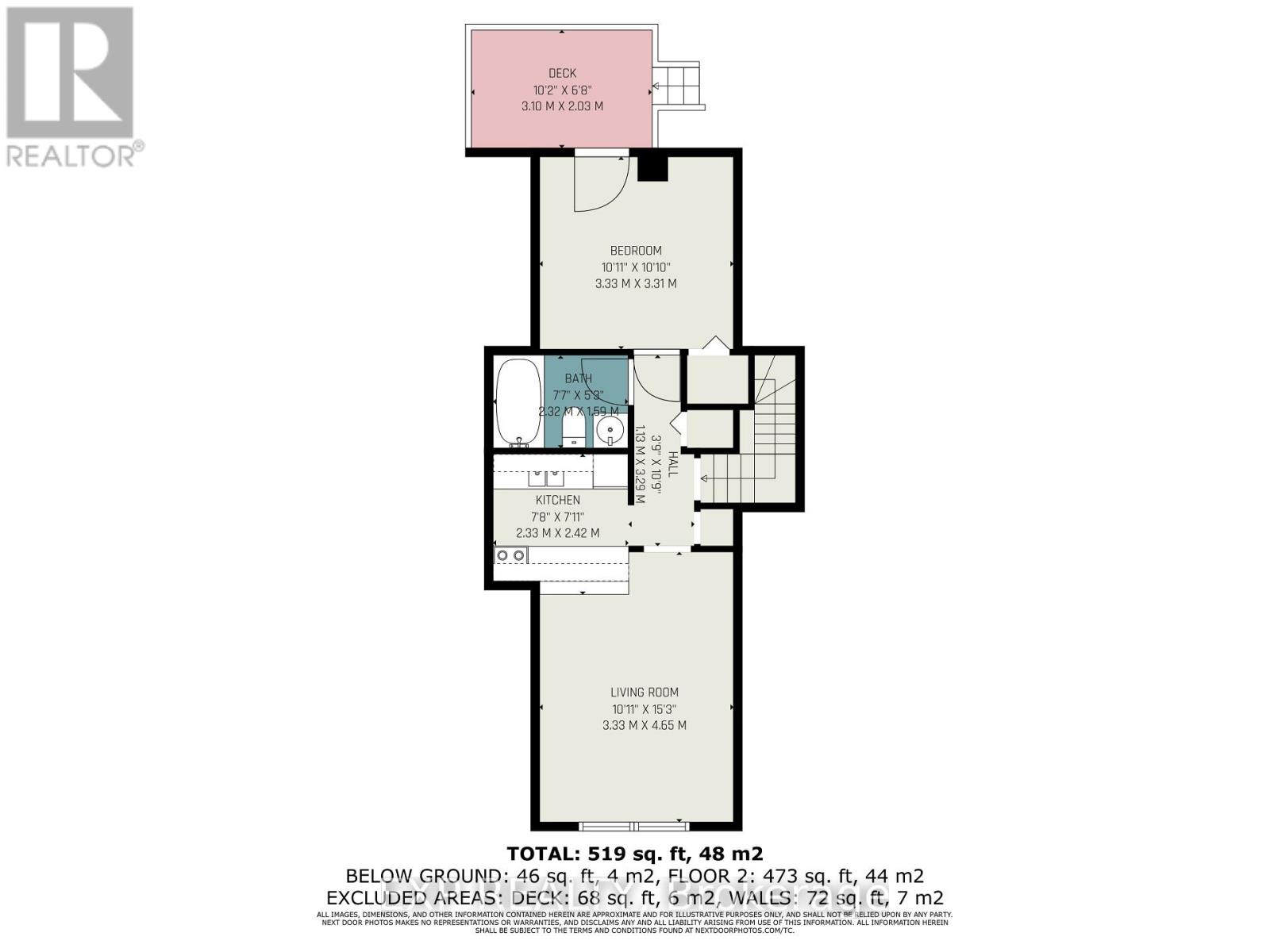 1 Bed, 1 Bath Multi-Family for Rent in Ottawa – 3 – 350 FIFTH AVENUE, Ottawa – MLS# X13625278 - Image 23