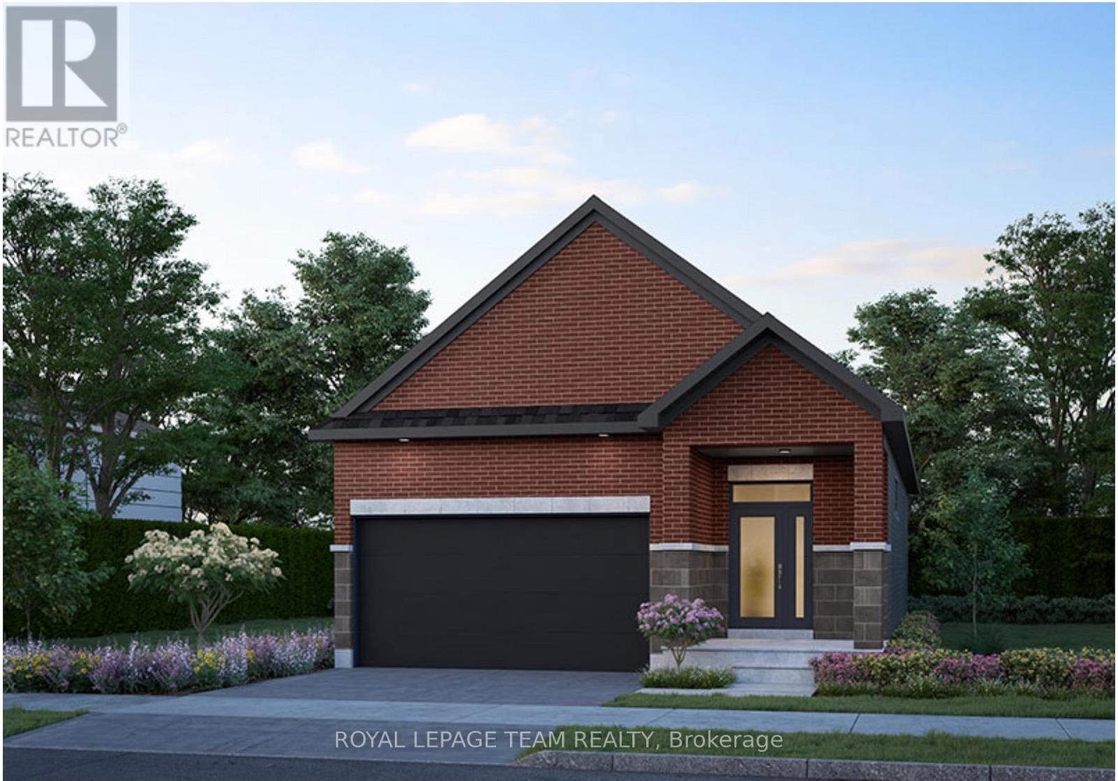 Rendering - home to be built.