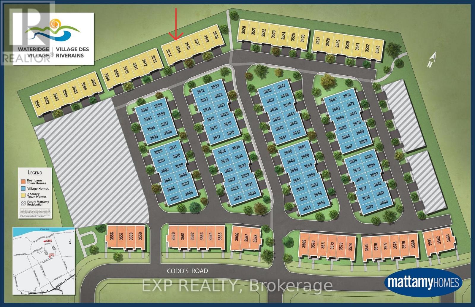 Lot location