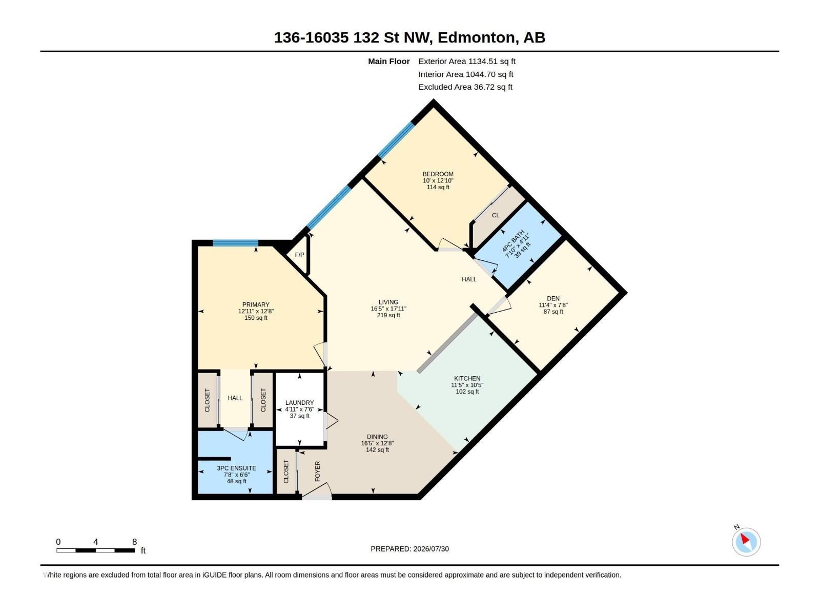 #136 16035 132 St NW - 36