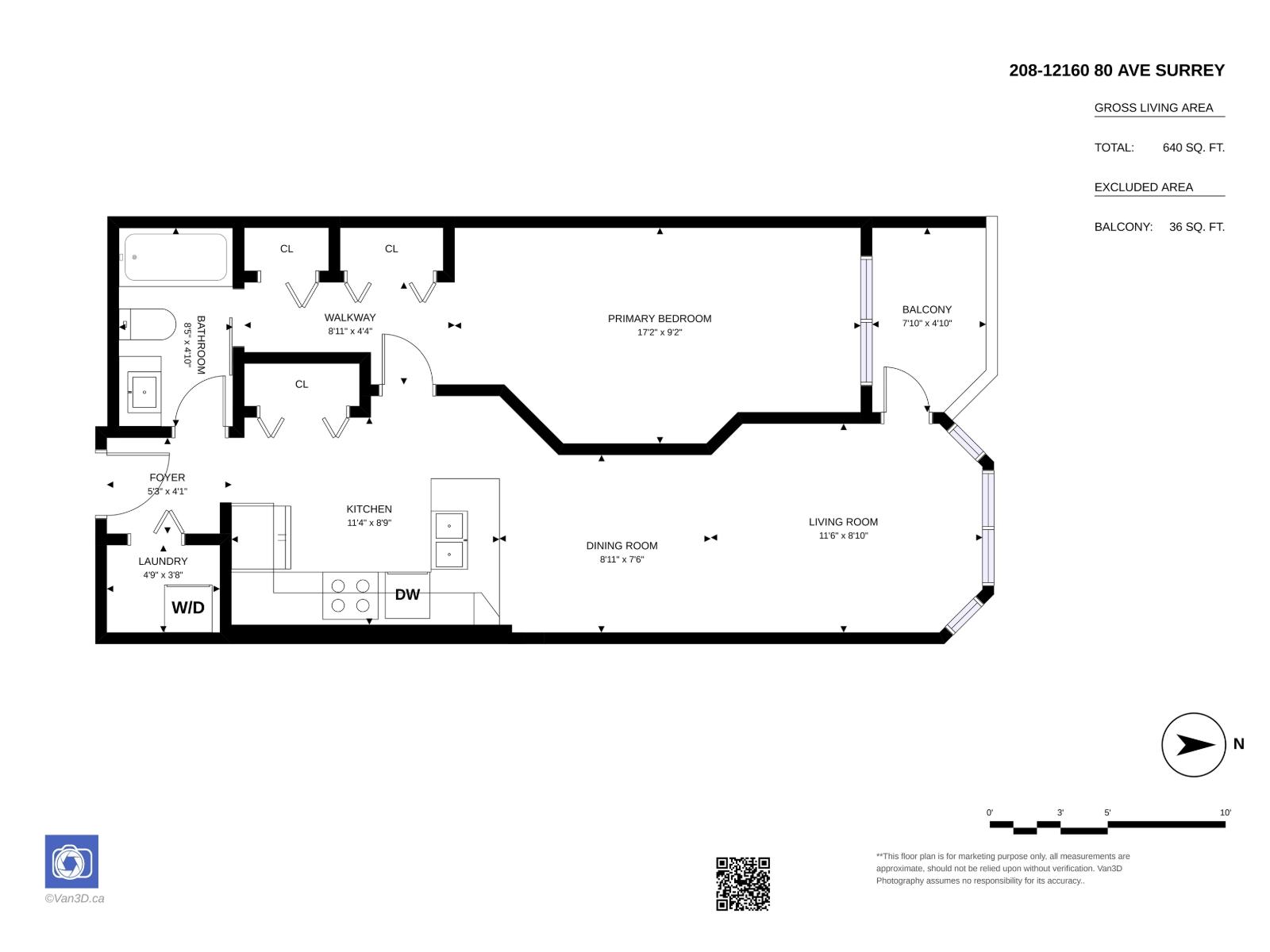 1 Bed, 1 Bath Apartment for Sale in Surrey – 208 12160 80 AVENUE, Surrey – MLS# R3152256 - Image 26