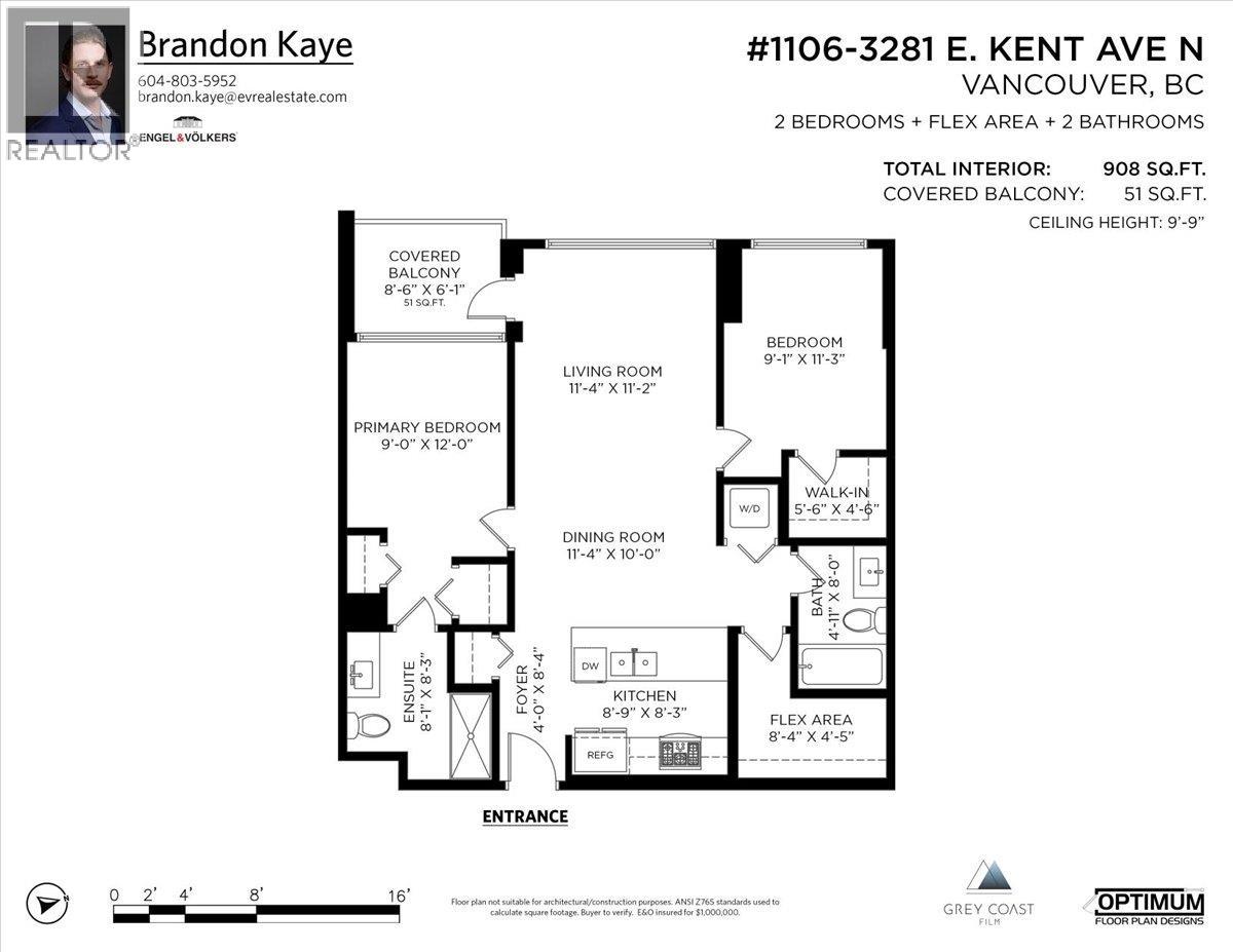 2 Bed, 2 Bath House for Sale in Vancouver – 1106 3281 E KENT AVENUE NORTH, Vancouver – MLS# R3152296 - Image 35