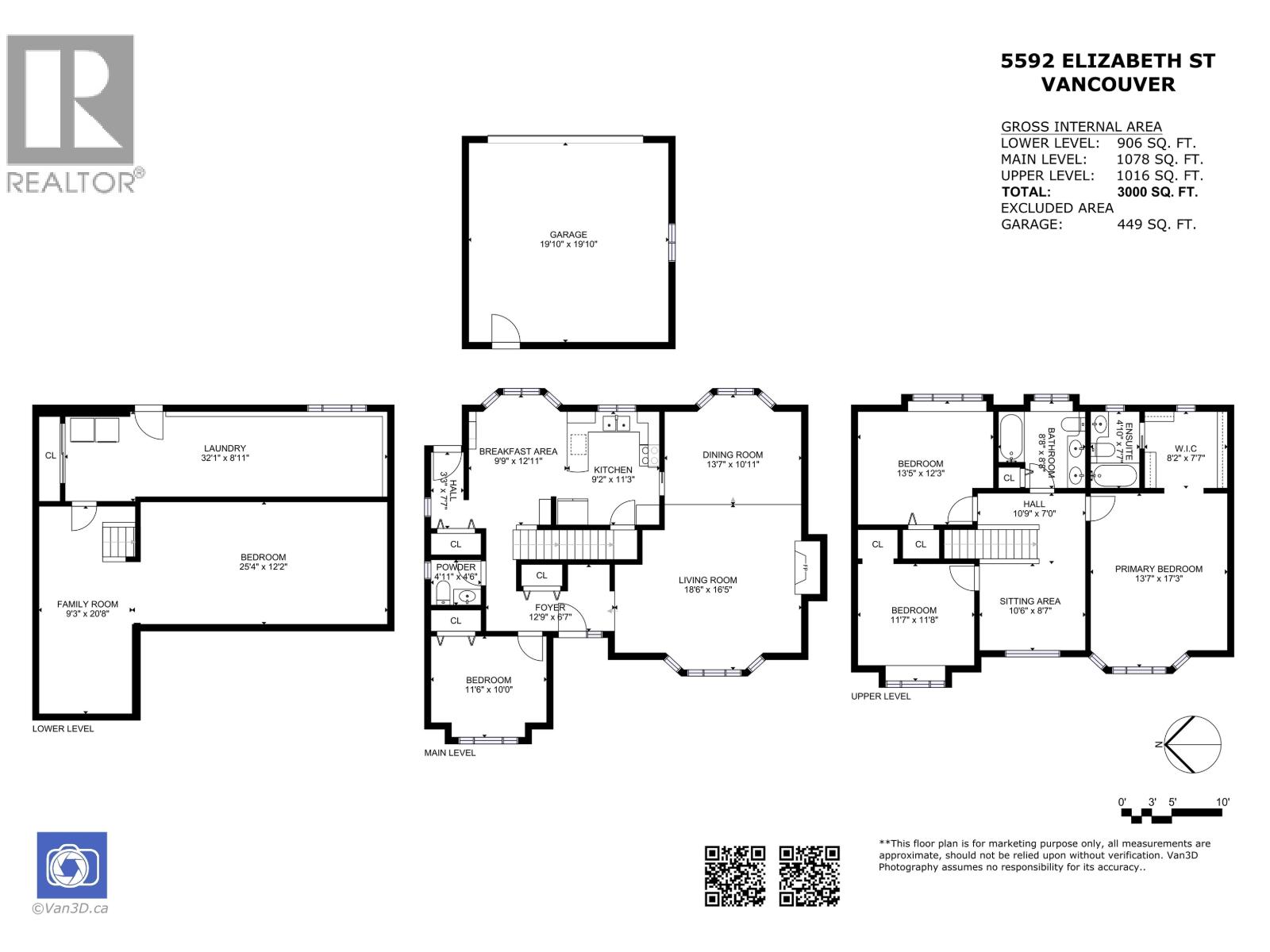 5 Bed, 3 Bath House for Sale in Vancouver – 5592 ELIZABETH STREET, Vancouver – MLS# R3152273 - Image 40