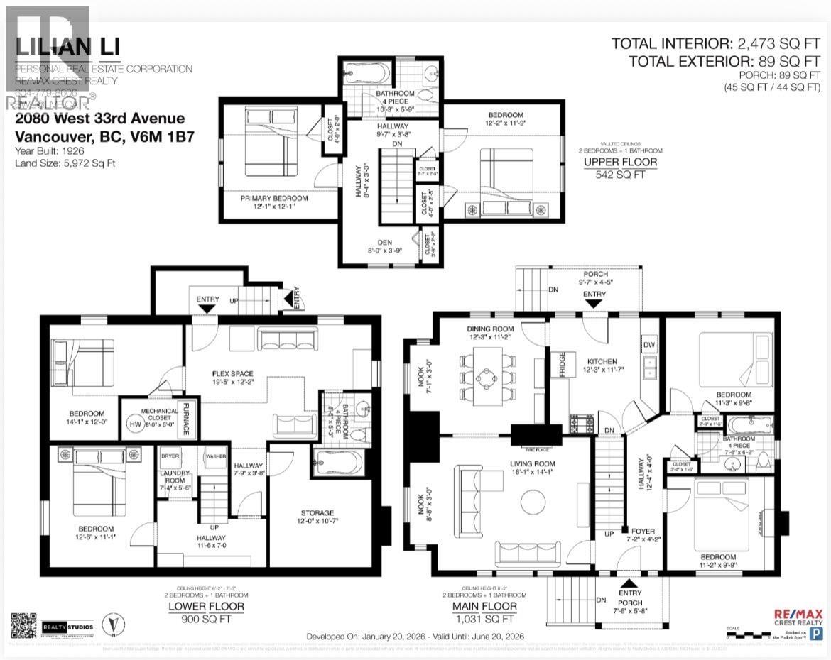 6 Bed, 3 Bath House for Sale in Vancouver – 2080 W 33RD AVENUE, Vancouver – MLS# R3152289 - Image 40