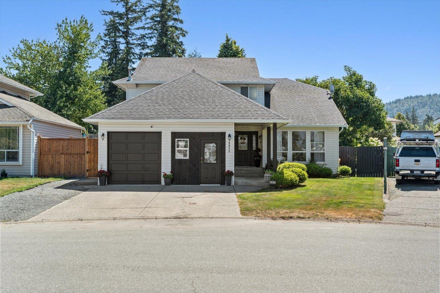 5 Bed, 3 Bath House for Sale in Chilliwack – 6033 GLENROY DRIVE, Sardis South, Chilliwack – MLS# R3151957