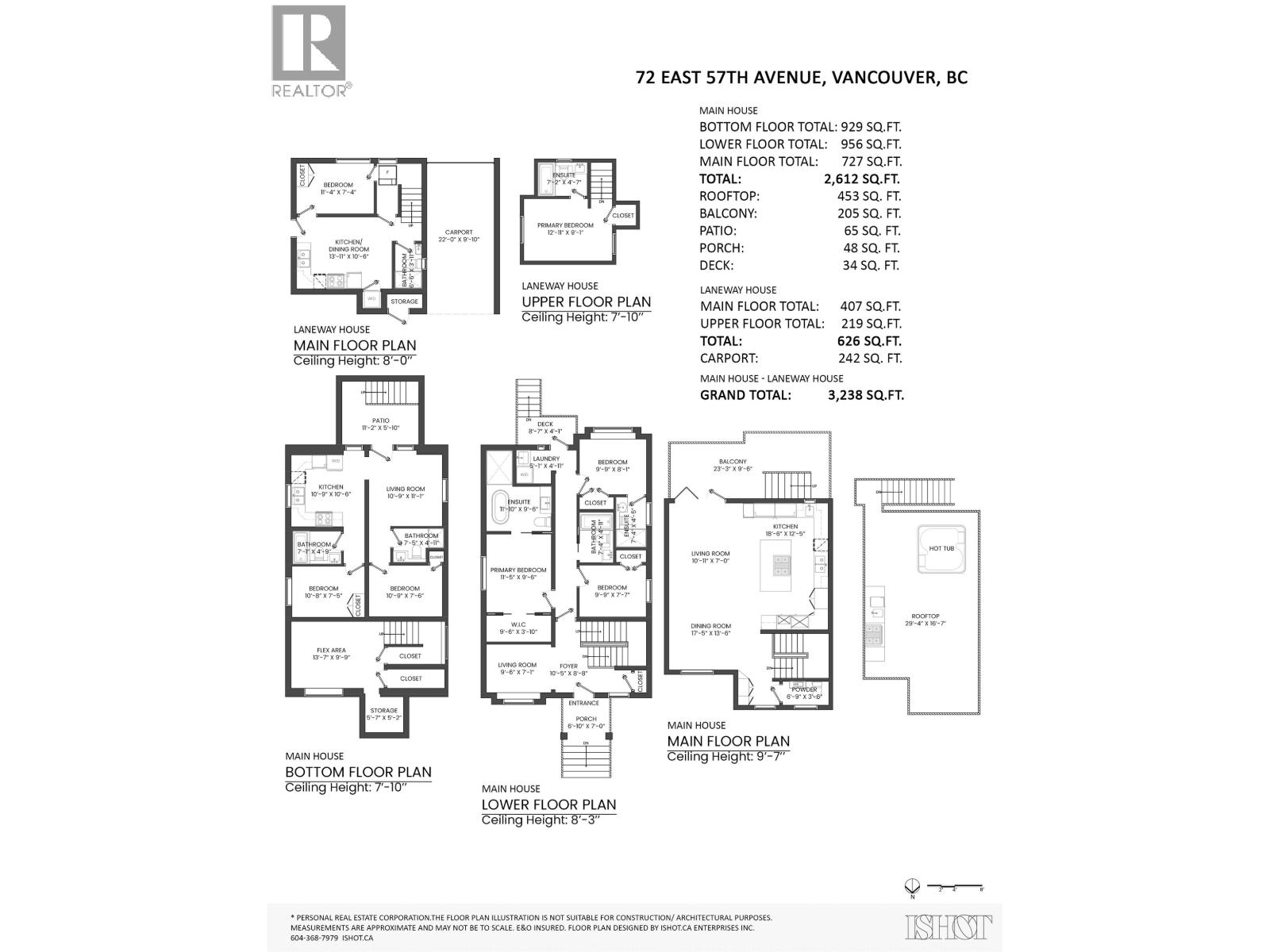 7 Bed, 8 Bath House for Sale in Vancouver – 72 E 57TH AVENUE, Vancouver – MLS# R3152584 - Image 38