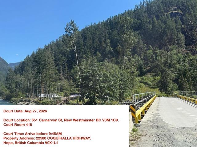 22580 COQUIHALLA HIGHWAY, Hope