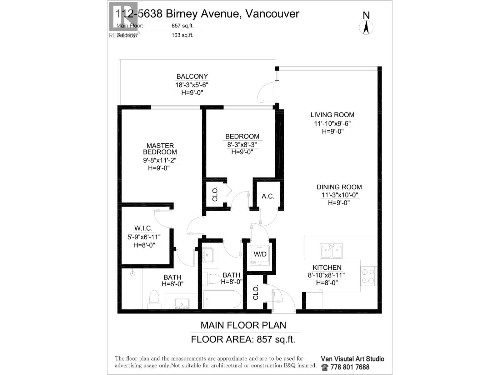 2 Bed, 2 Bath Apartment for Sale in Vancouver – 112 5638 BIRNEY AVENUE, Vancouver – MLS# R3152761 - Image 20