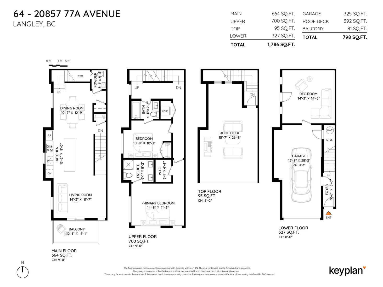 2 Bed, 3 Bath House for Sale in Langley – 64 20857 77A AVENUE, Langley – MLS# R3151336 - Image 40