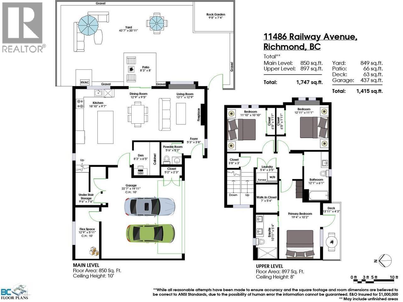 3 Bed, 3 Bath House for Sale in Richmond – 11486 RAILWAY AVENUE, Richmond – MLS# R3152757 - Image 32