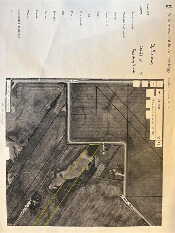 0 Boundary Road, St Andrews, Manitoba, R1A4E2, St Andrews, Manitoba — photo 4 of 4