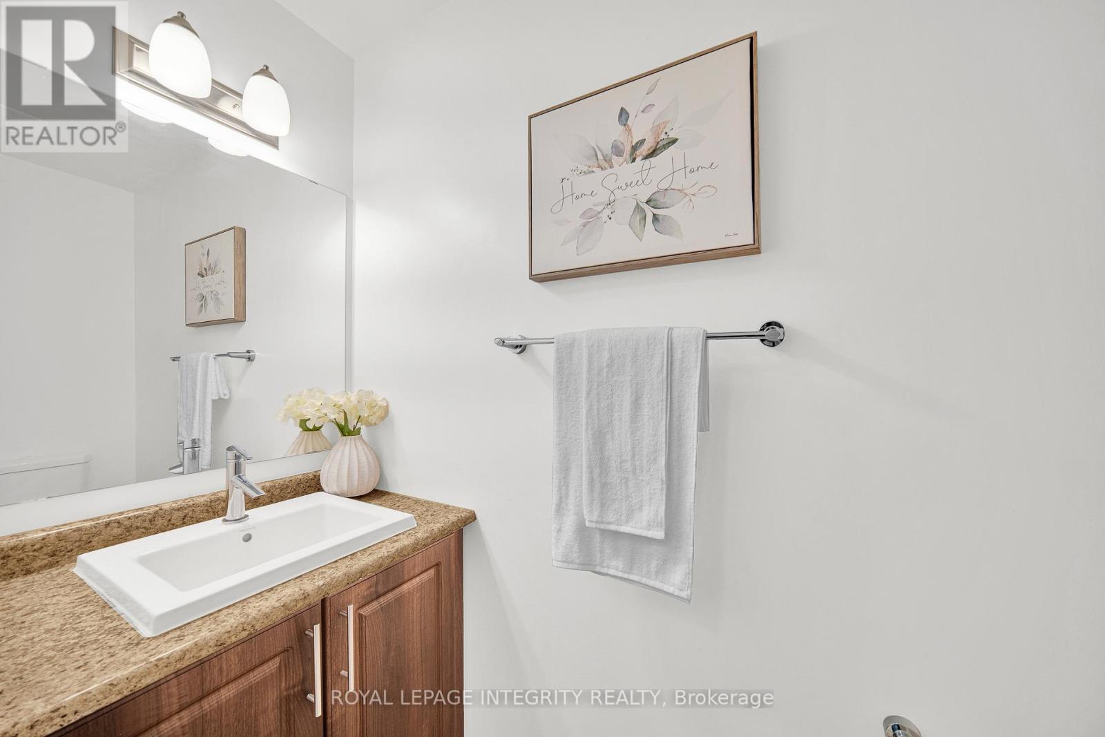 2pc powder room on main level