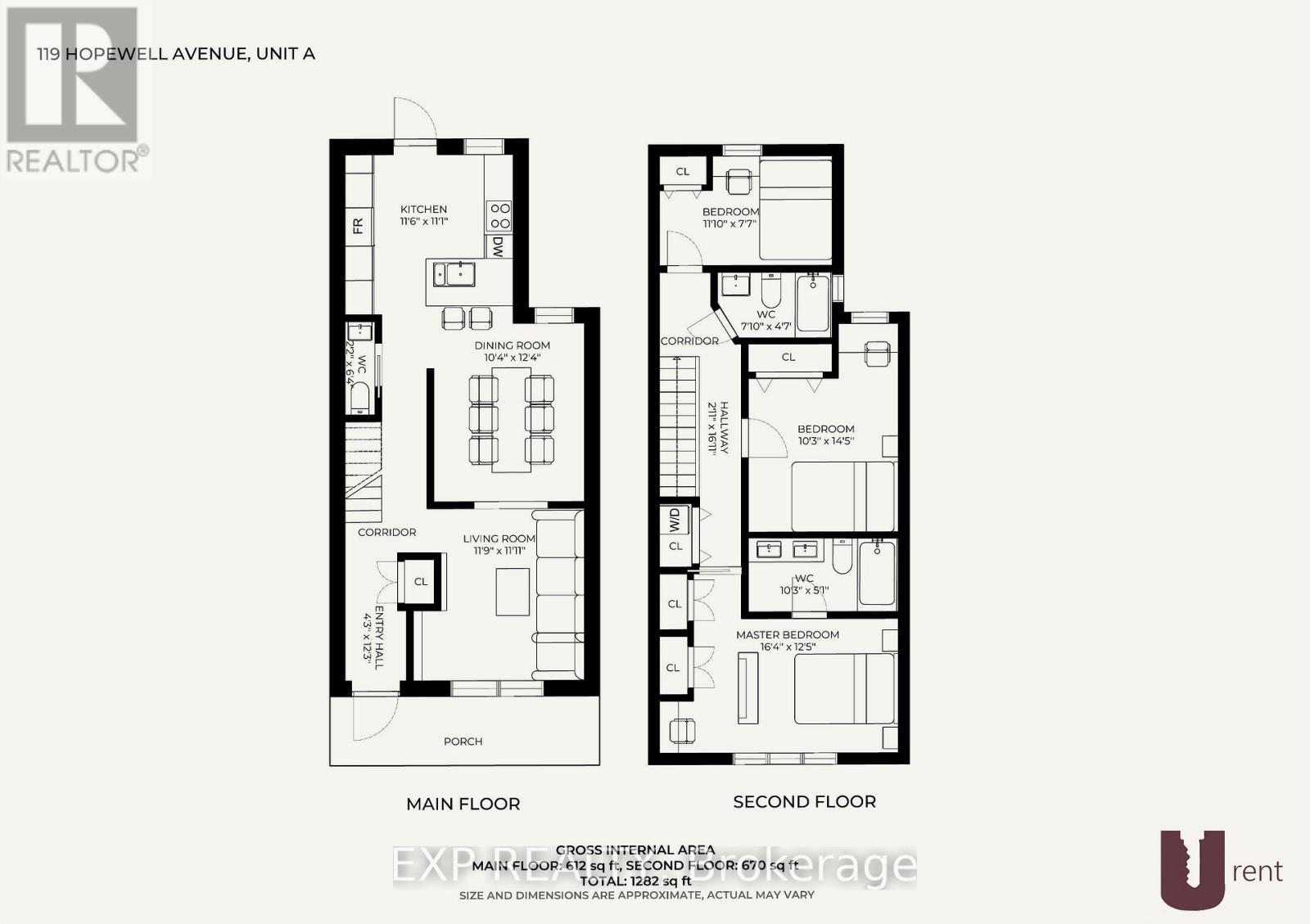 3 Bed, 3 Bath House for Rent in Ottawa – 119 HOPEWELL AVENUE, Ottawa – MLS# X13643858 - Image 27