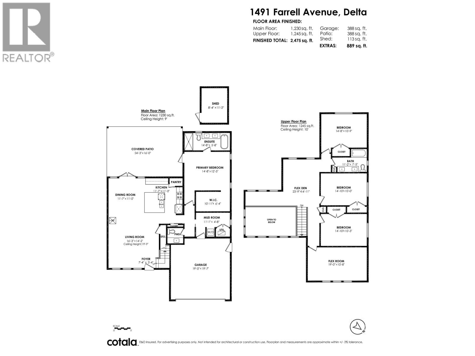 5 Bed, 3 Bath House for Sale in Delta – 1491 FARRELL AVENUE, Delta – MLS# R3151672 - Image 81