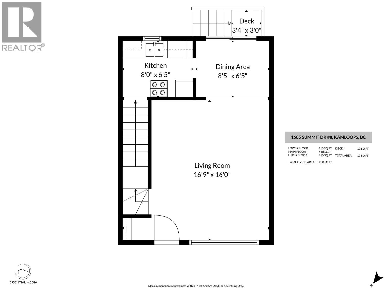 1605 SUMMIT Drive Unit# 8, Kamloops
