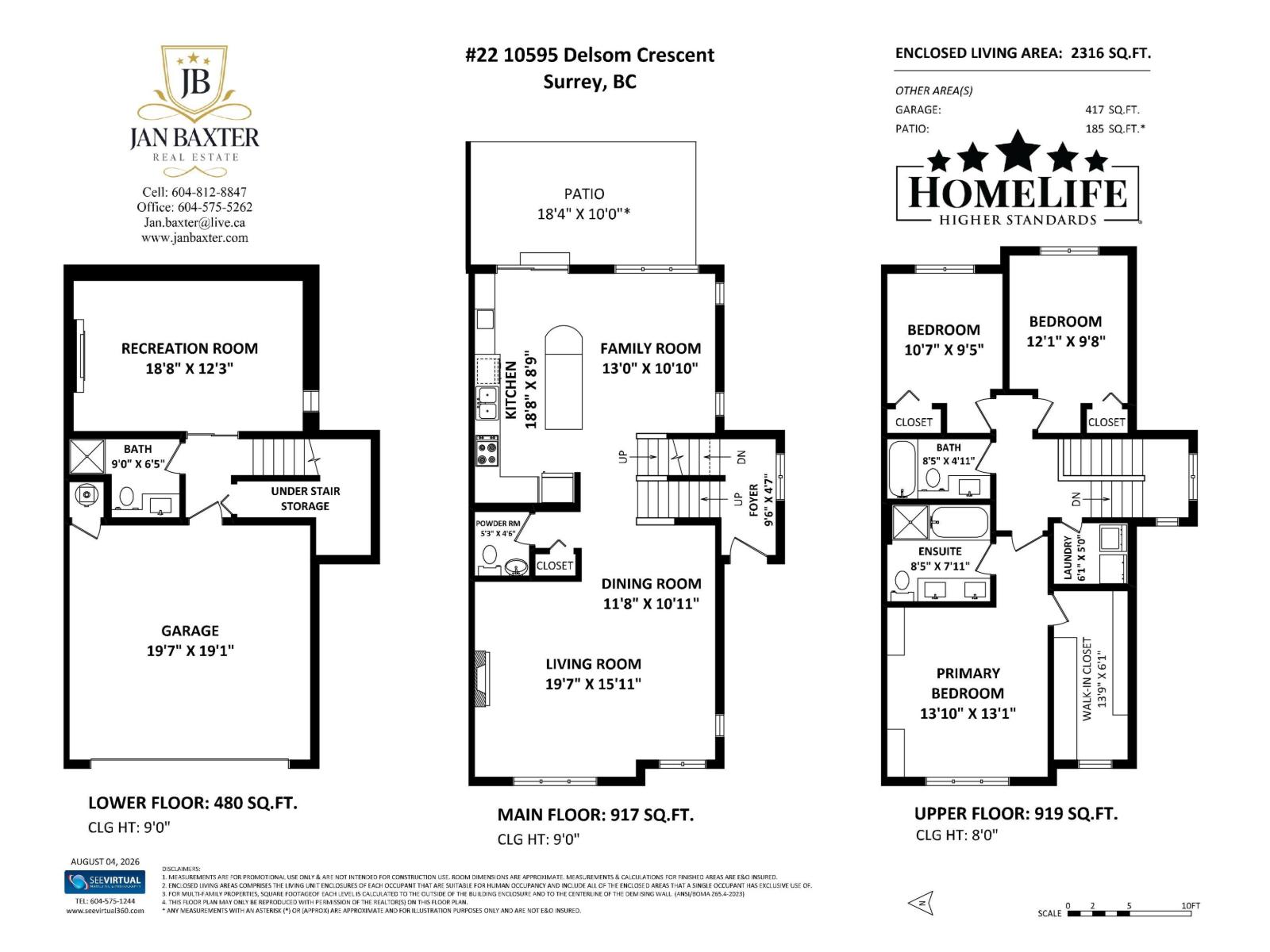 4 Bed, 4 Bath House for Sale in Delta – 22 10595 DELSOM CRESCENT, Delta – MLS# R3153377 - Image 40