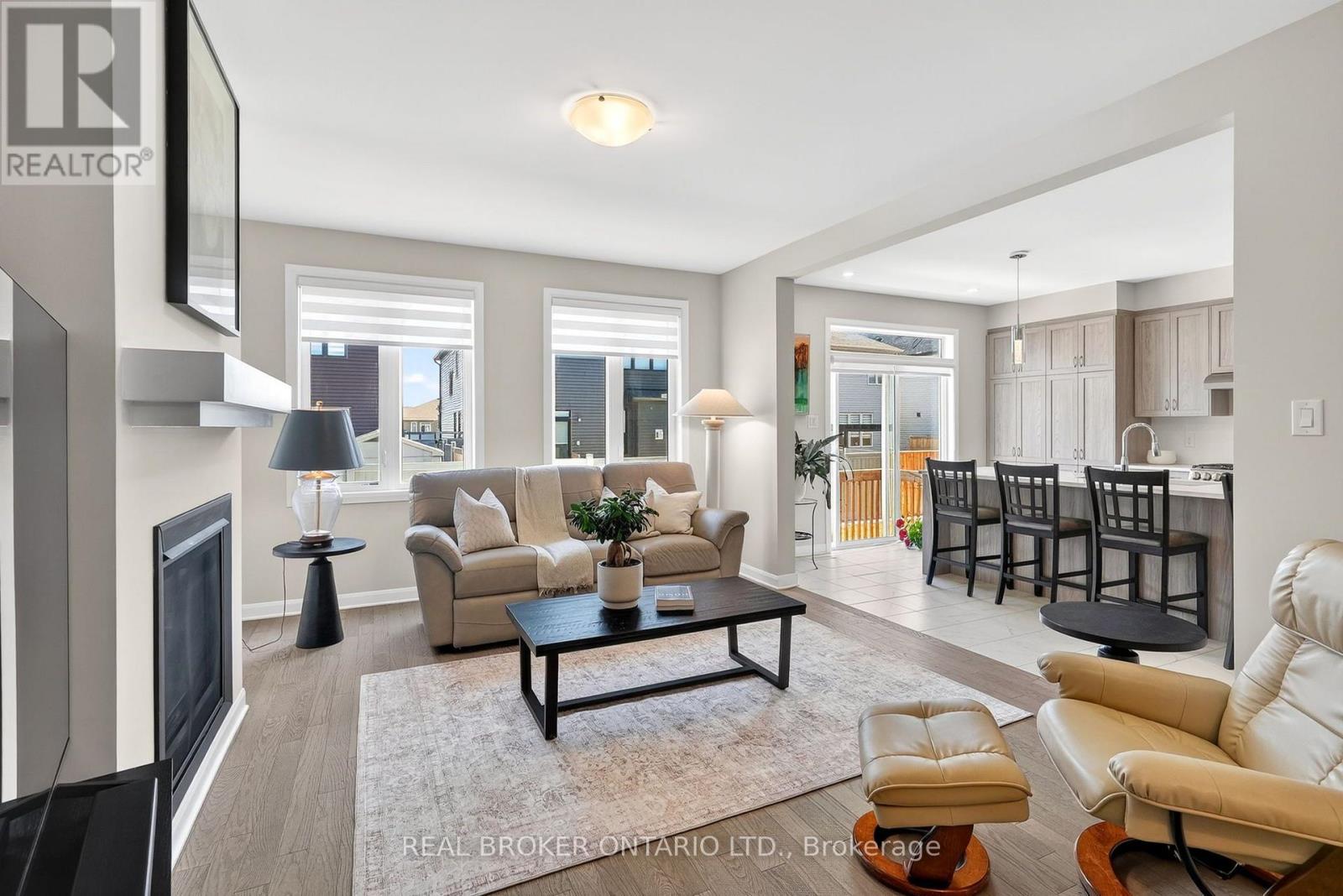 Bright, open-concept main level
