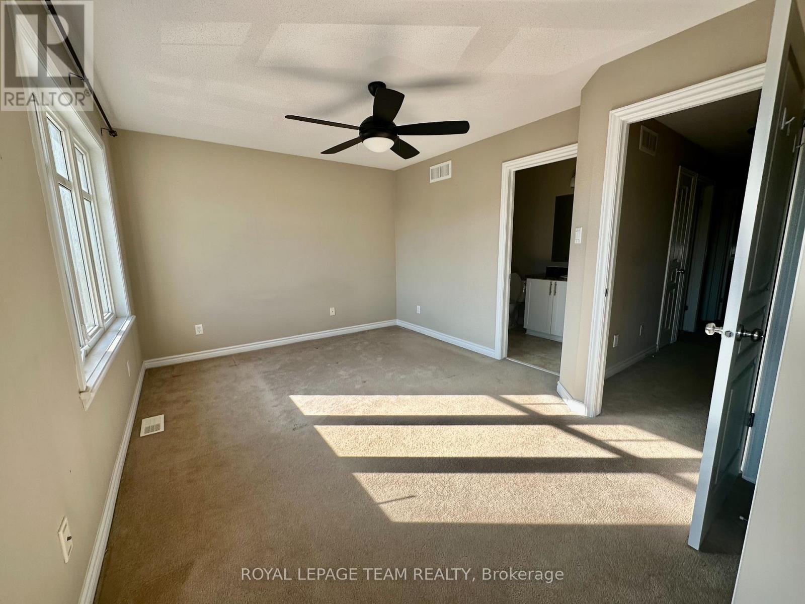 Master bedroom with bathroom