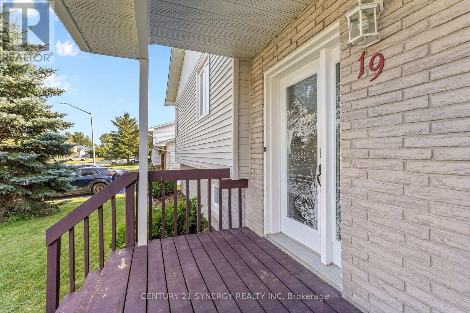 Front Porch with custom door