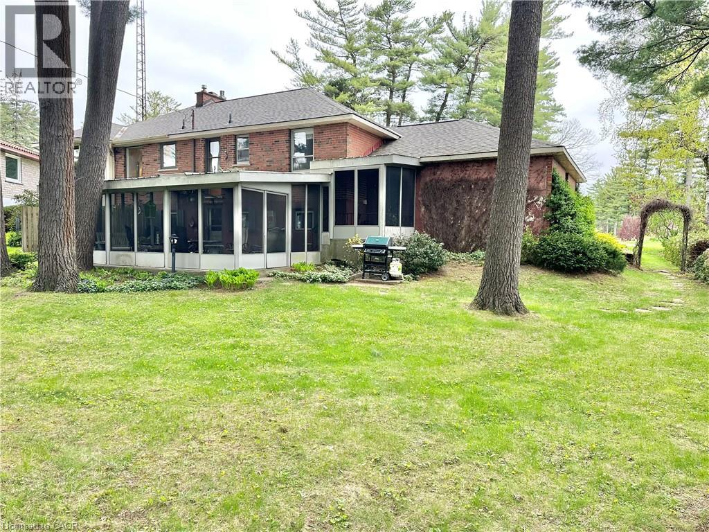 Back of the Home - with the 3 Season Screen Porch