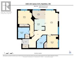 1402 - 135 James Street S, Hamilton, ON L8P2Z6 Photo 24