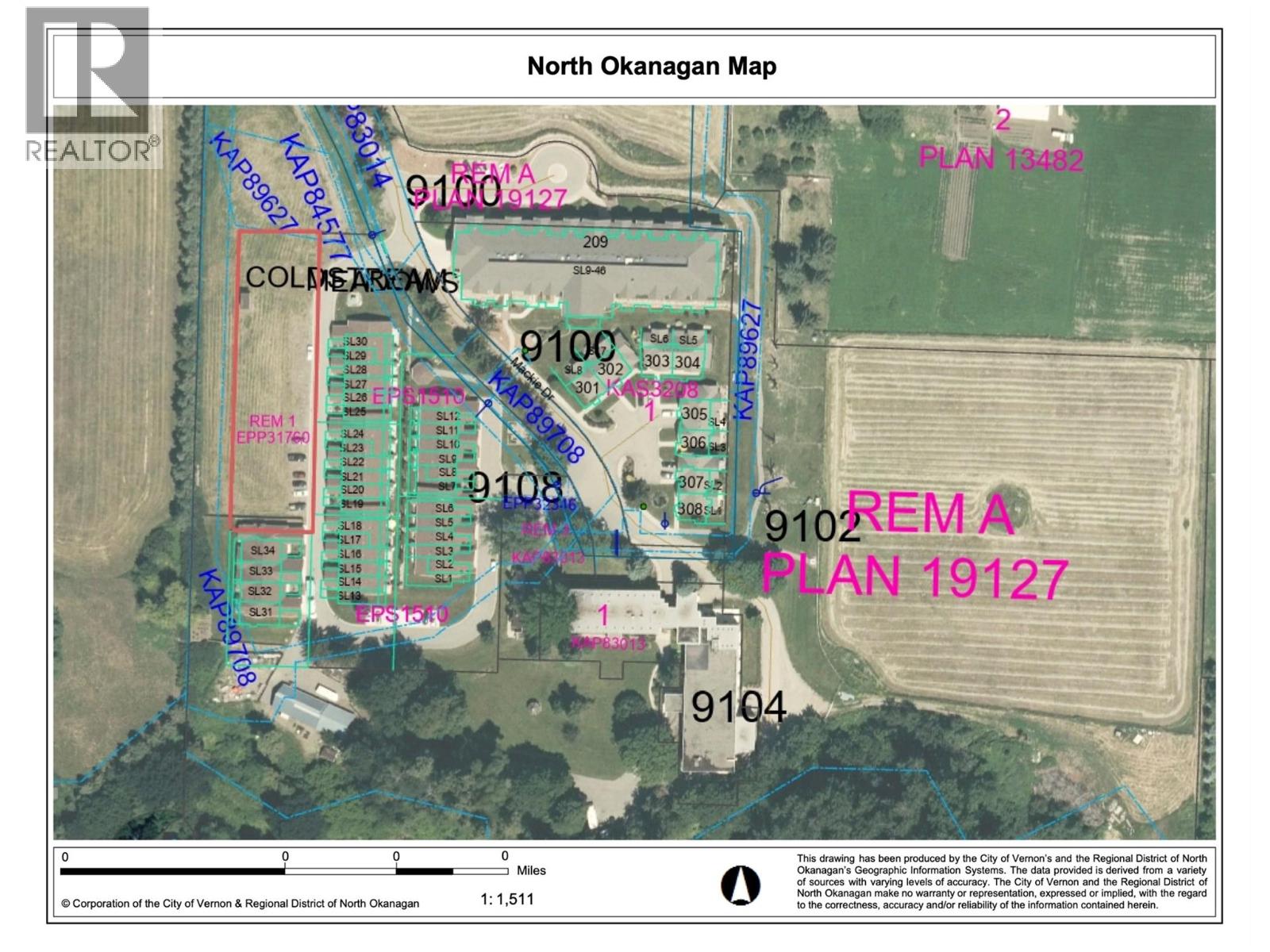 Vacant Land,  0.714 acres,  approx. 91 ft wide x 342 ft long , fronting on existing Strata called ""The Terraces "" Strata Plan is EPS1510
