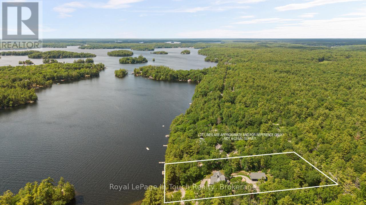 outline of 3946 East Shore Road view of the lake