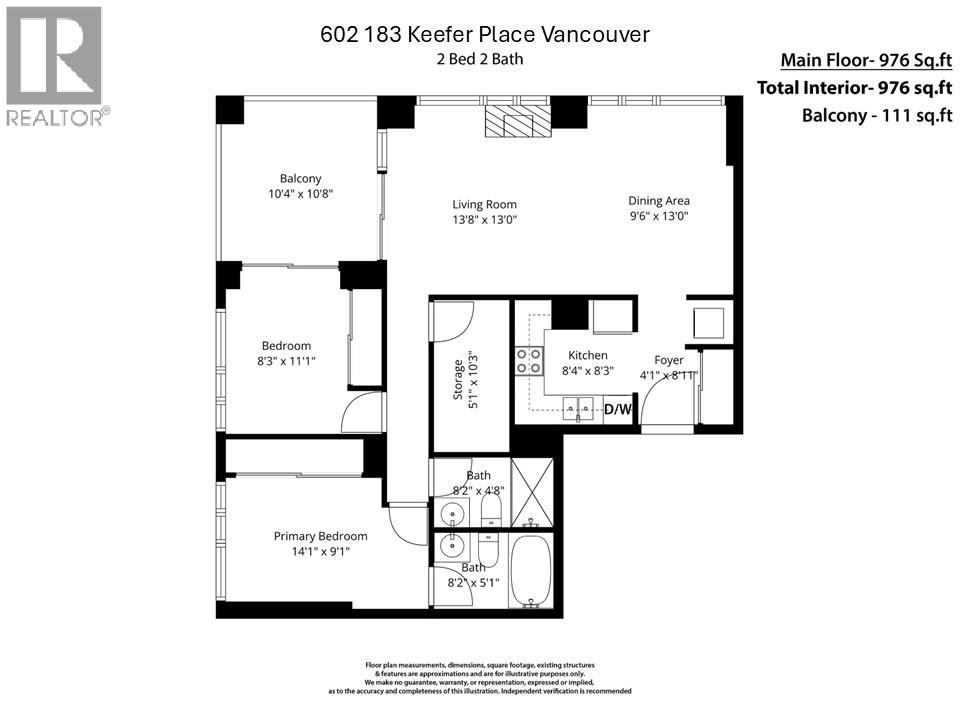 2 Bed, 2 Bath Apartment for Sale in Vancouver – 602 183 KEEFER PLACE, Vancouver – MLS# R3152788 - Image 108