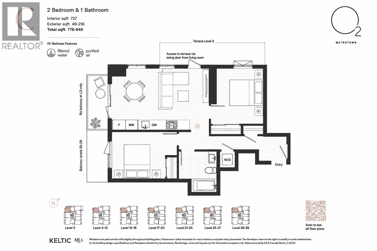 2 Bed, 1 Bath House for Rent in Burnaby – 1502 6608 SUSSEX AVE AVENUE, Burnaby – MLS# R3154010 - Image 15