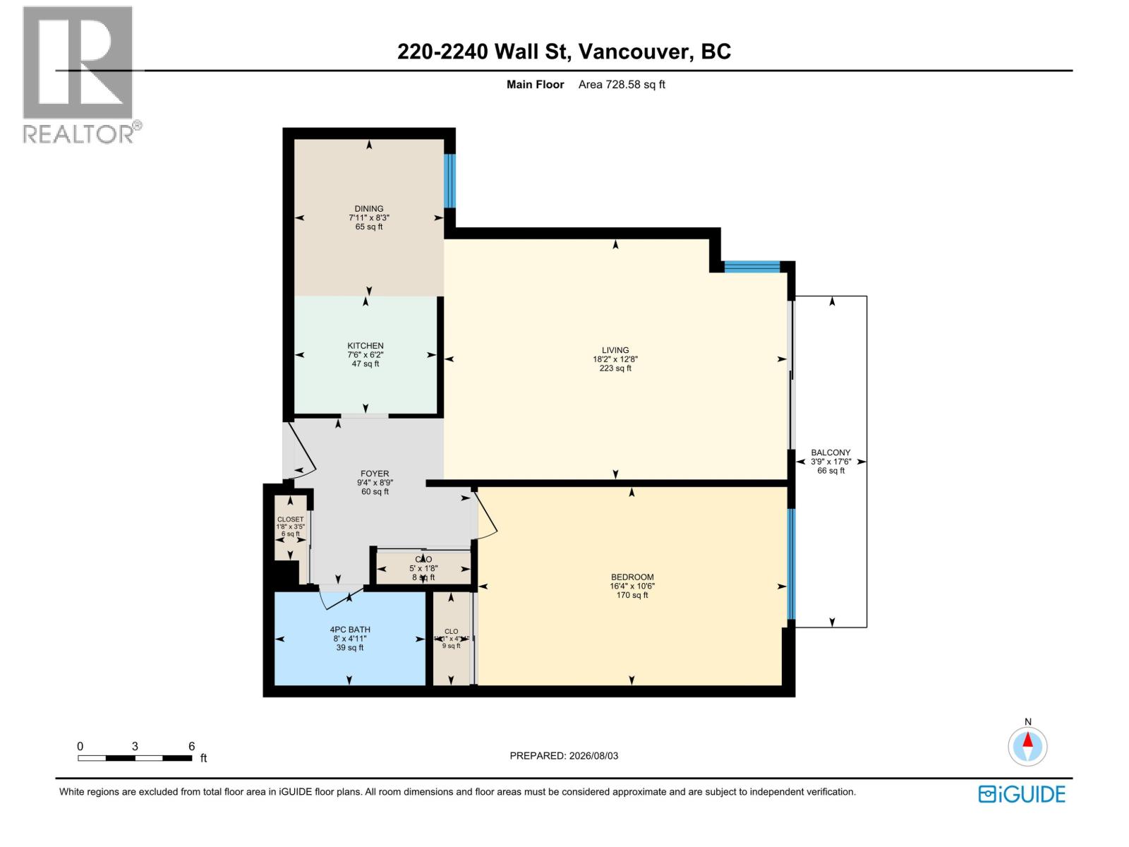 1 Bed, 1 Bath Apartment for Sale in Vancouver – 203 2240 WALL STREET, Vancouver – MLS# R3152379 - Image 33
