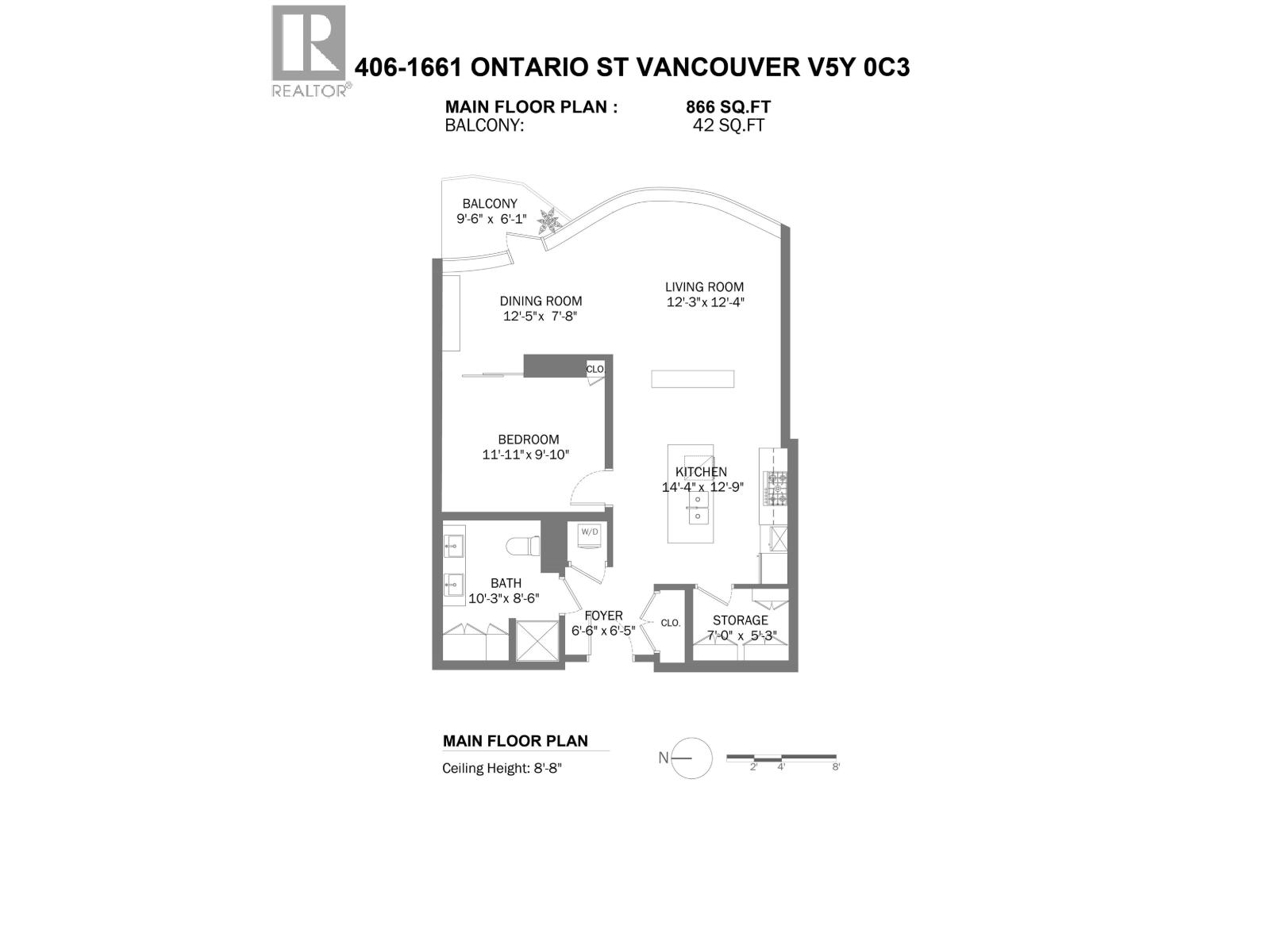 1 Bed, 1 Bath Apartment for Sale in Vancouver – 406 1661 ONTARIO STREET, Vancouver – MLS# R3154307 - Image 23