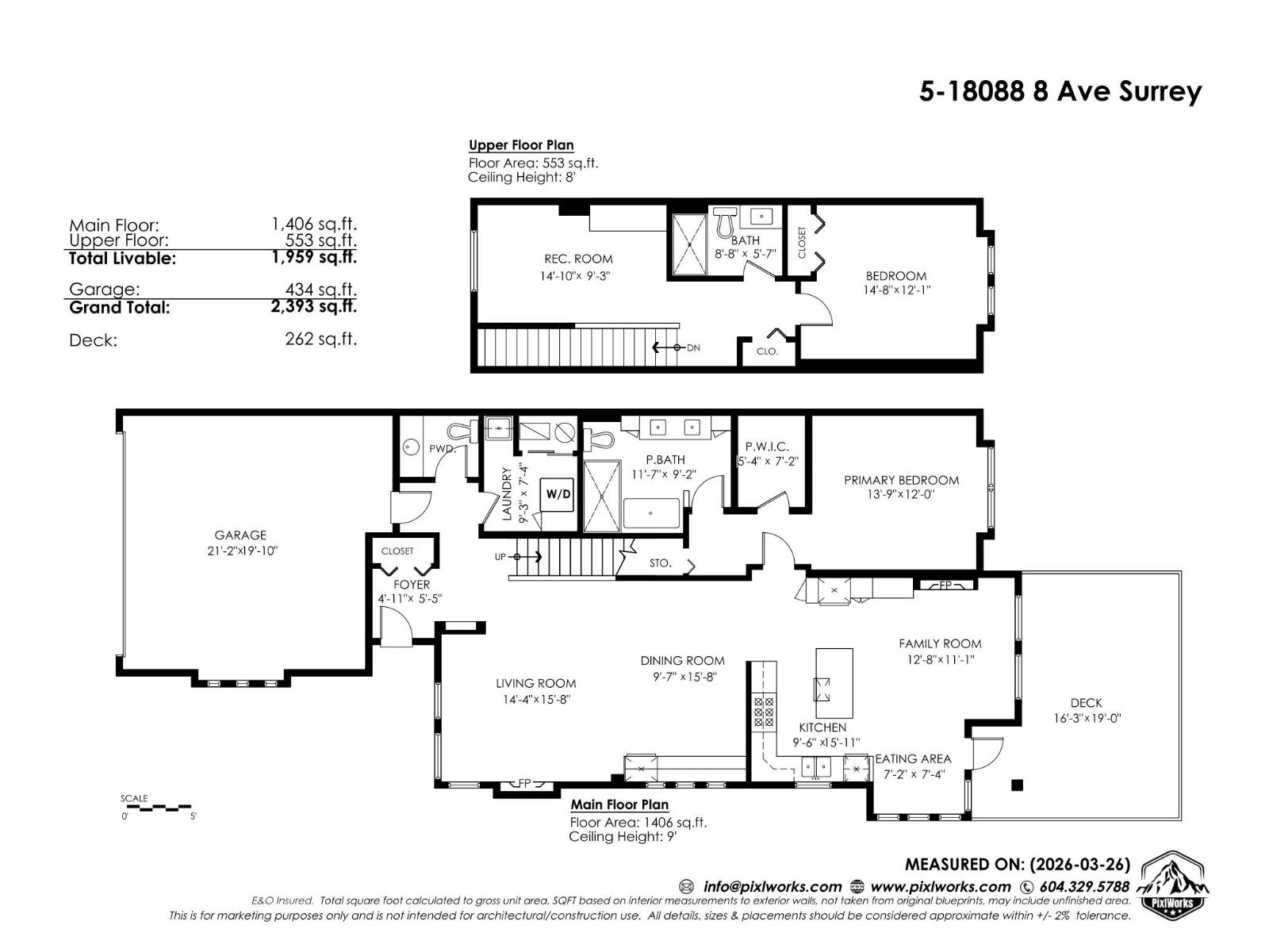 2 Bed, 3 Bath House for Sale in Surrey – 5 18088 8 AVENUE, Surrey – MLS# R3154373 - Image 40