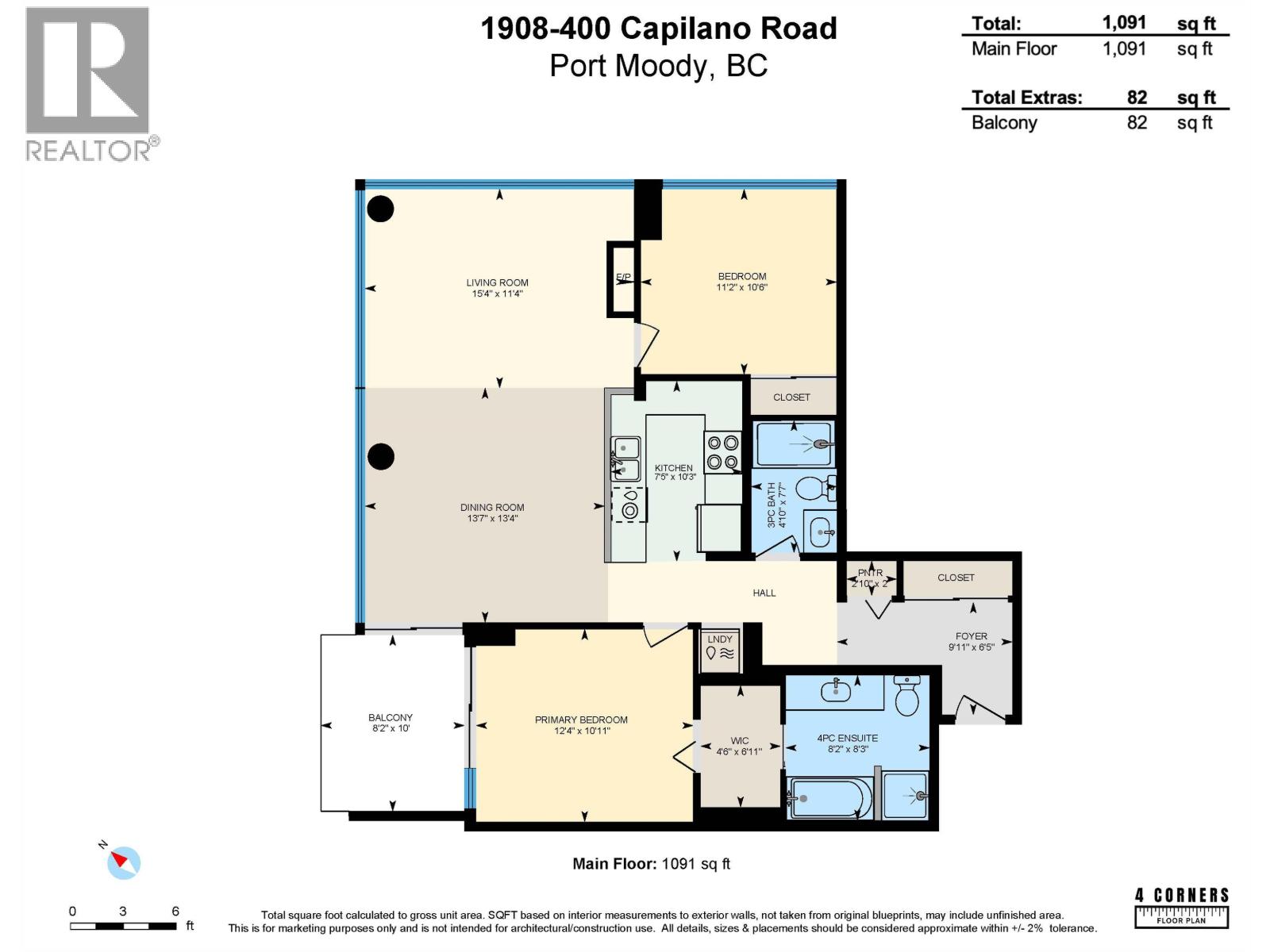 1908 400 CAPILANO ROAD, Port Moody