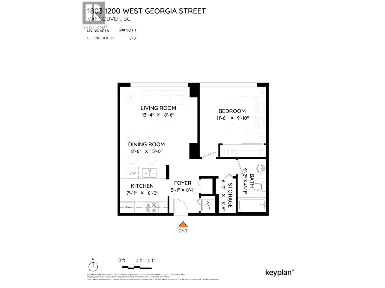 1803 1200 W GEORGIA STREET, Vancouver
