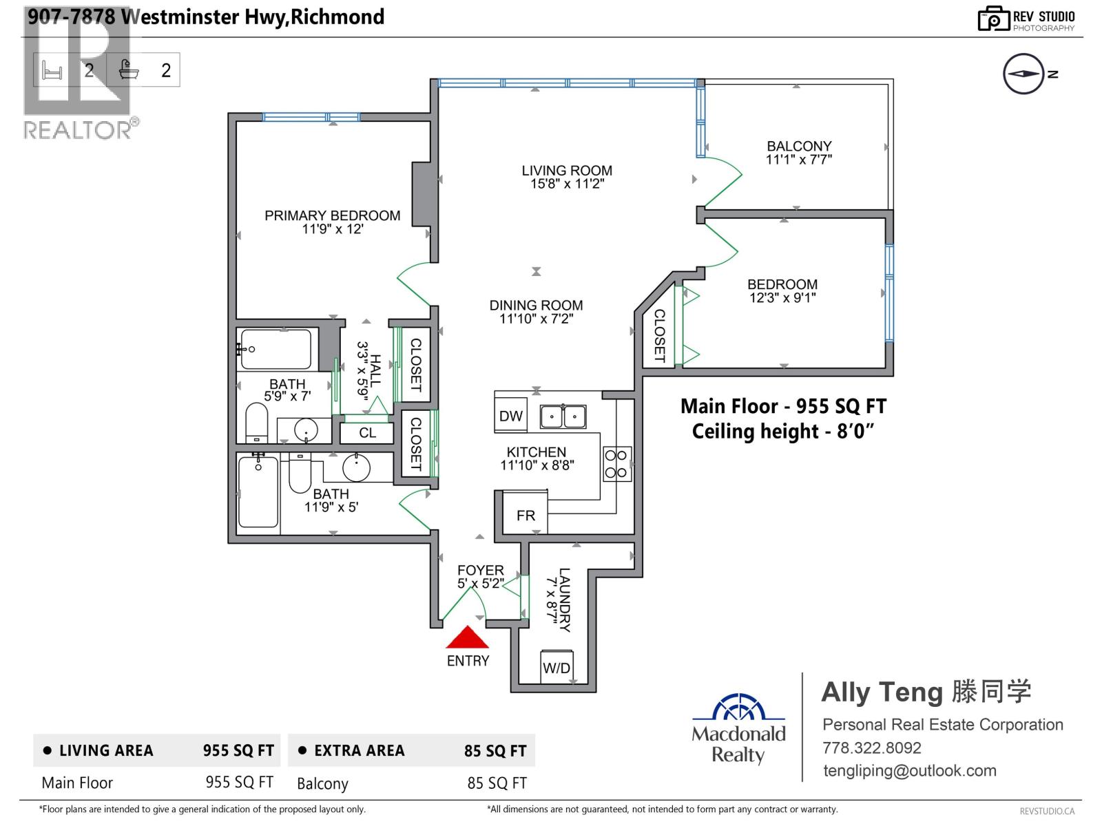 907 7878 WESTMINSTER HIGHWAY, Richmond