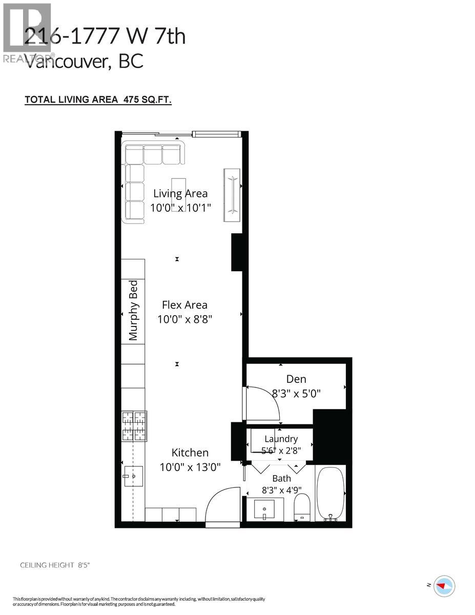 1 Bath Apartment for Sale in Vancouver – 216 1777 W 7TH AVENUE, Vancouver – MLS# R3154422 - Image 22