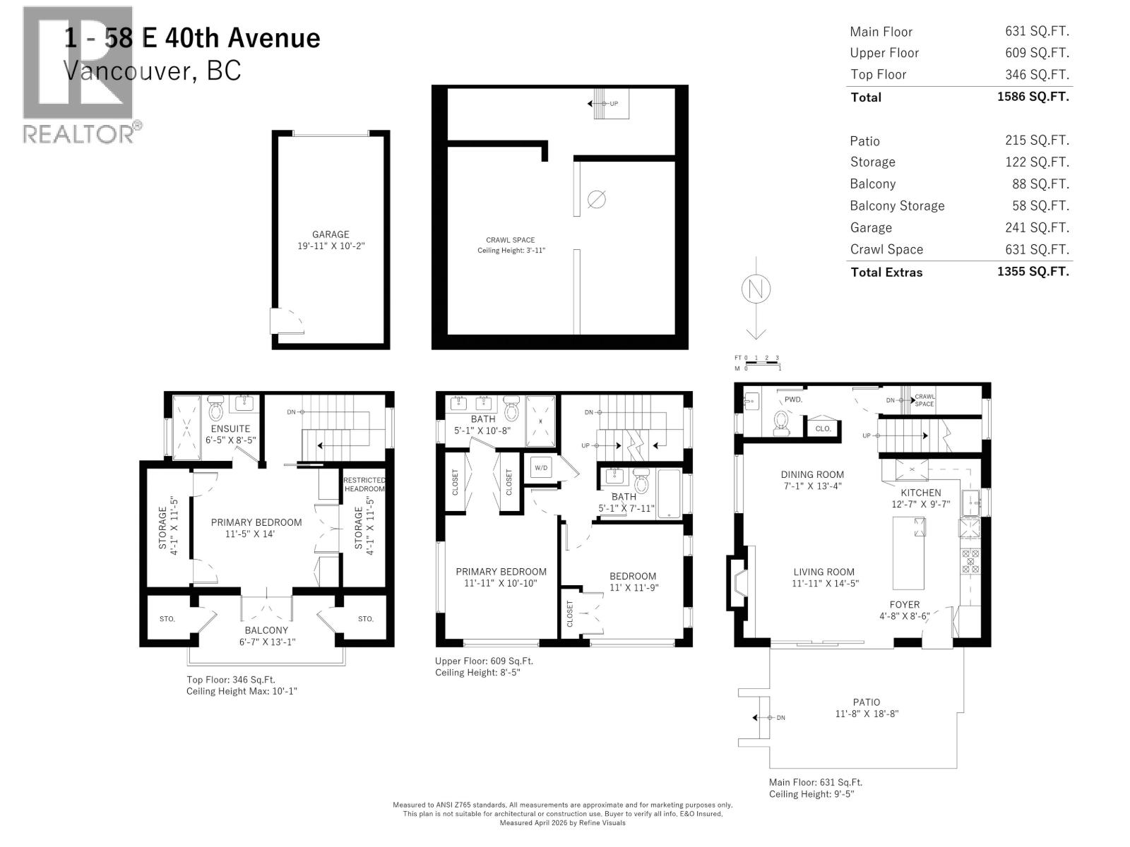 1 58 E 40TH AVENUE, Vancouver