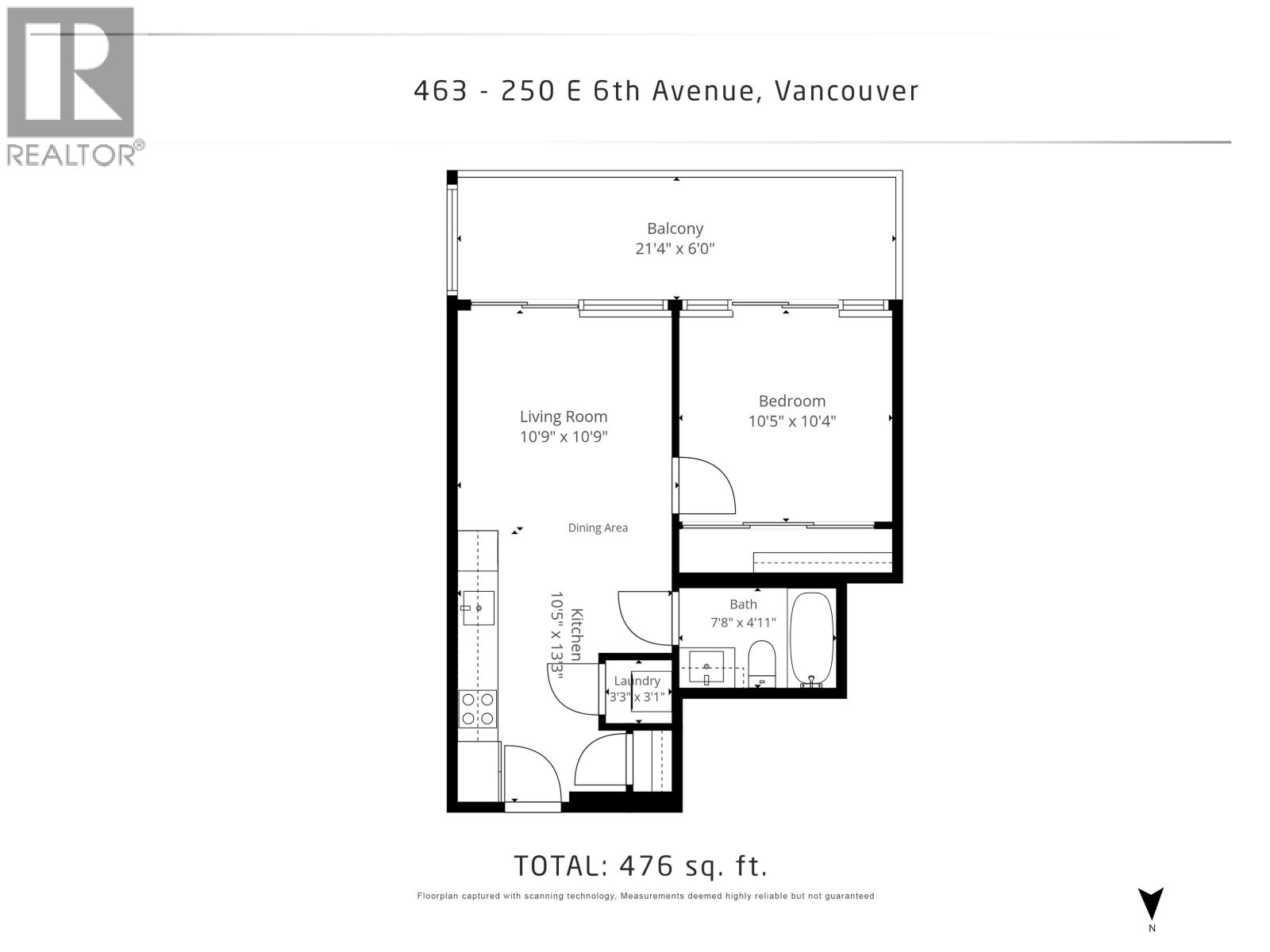 1 Bed, 1 Bath Apartment for Sale in Vancouver – 463 250 E 6 STREET, Vancouver – MLS# R3154541 - Image 40