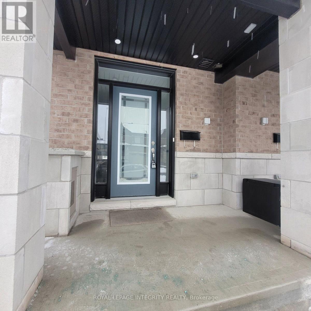 modern entrance