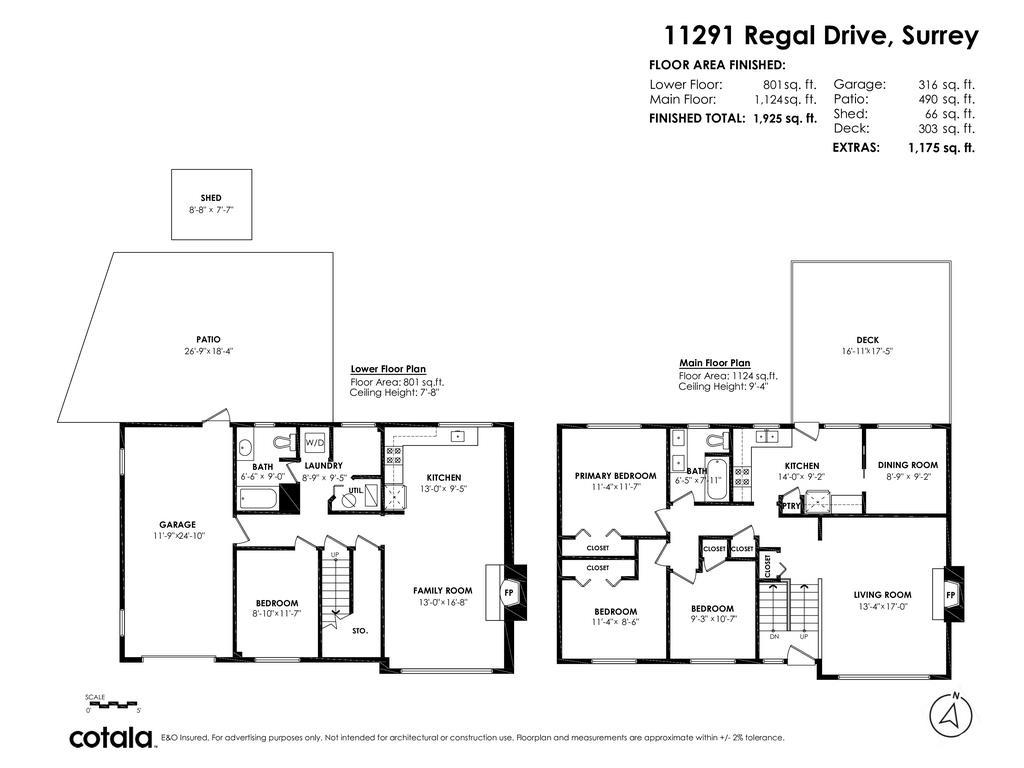 4 Bed, 2 Bath House for Sale in Surrey – 11291 REGAL DRIVE, Surrey – MLS# R3154221 - Image 39