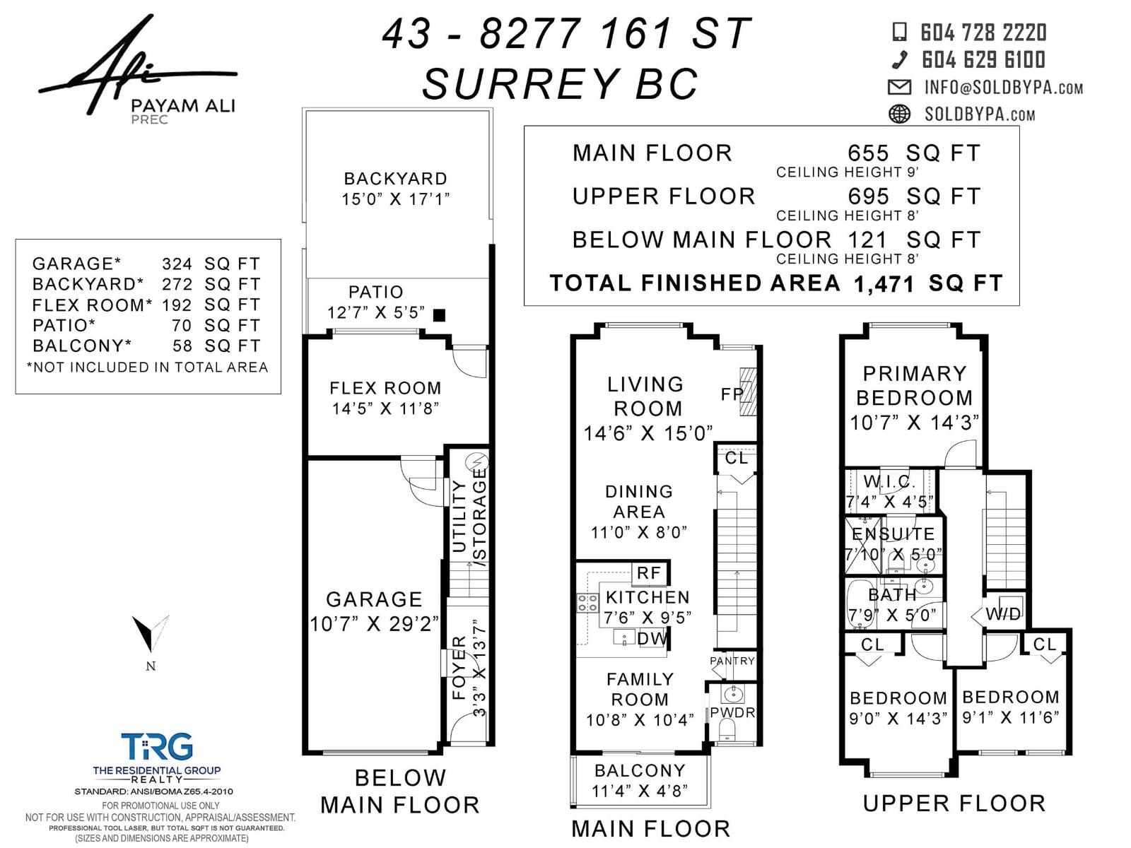 3 Bed, 3 Bath House for Sale in Surrey – 43 8277 161 STREET, Surrey – MLS# R3154626 - Image 23