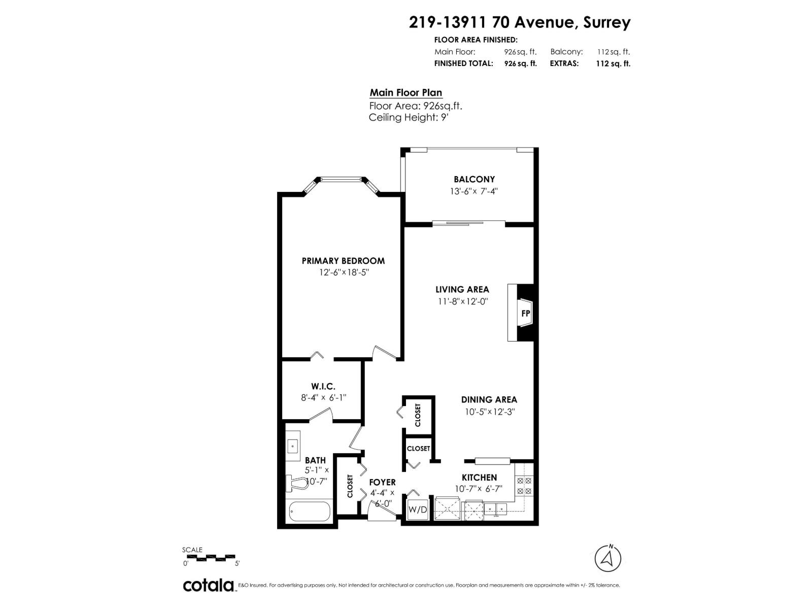 1 Bed, 1 Bath Apartment for Sale in Surrey – 219 13911 70 AVENUE, Surrey – MLS# R3154268 - Image 40