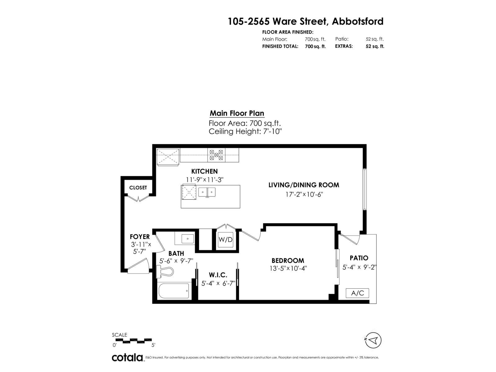 1 Bed, 1 Bath Apartment for Sale in Abbotsford – 105 2565 WARE STREET, Abbotsford – MLS# R3154845 - Image 78