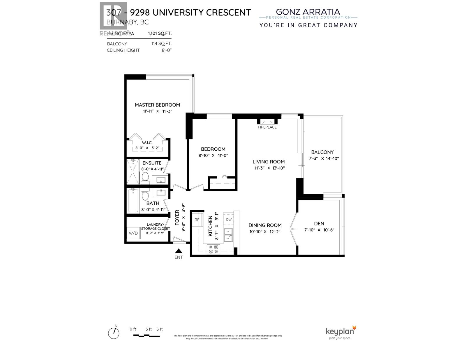 2 Bed, 2 Bath Apartment for Sale in Burnaby – 307 9298 UNIVERSITY CRESCENT, Burnaby – MLS# R3154653 - Image 42