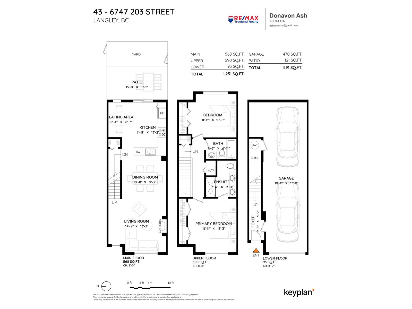 43 6747 203RD STREET, Langley